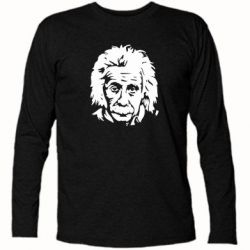 Футболка с длинным рукавом Энштейн - PrintSalon