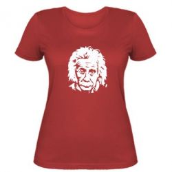 Женская футболка Энштейн - PrintSalon