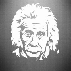 Наклейка Энштейн - PrintSalon