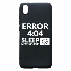Чехол для Xiaomi Redmi 7A Error 4:04 sleep not found - PrintSalon
