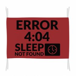 Флаг Error 4:04 sleep not found - PrintSalon