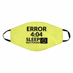 Маска многоразовая Error 4:04 sleep not found - PrintSalon