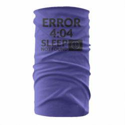 Бандана Error 4:04 sleep not found - PrintSalon