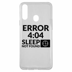 Чехол для Samsung A20s Error 4:04 sleep not found - PrintSalon