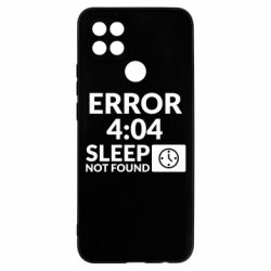 Чехол для Oppo A15s/A15 Error 4:04 sleep not found - PrintSalon