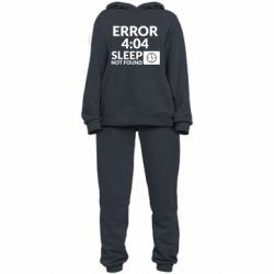 Женский костюм Error 4:04 sleep not found - PrintSalon