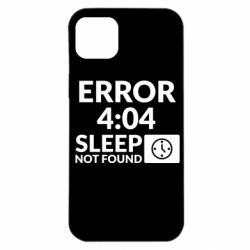Чехол для iPhone 14 Plus Error 4:04 sleep not found - PrintSalon