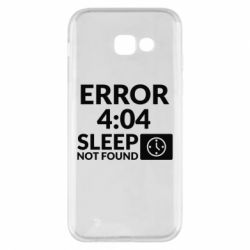 Чехол для Samsung A5 2017 Error 4:04 sleep not found - PrintSalon