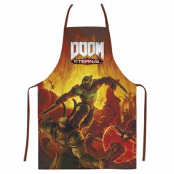 Фартух з 3D принтом Eternal Doom - PrintSalon