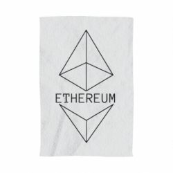 Полотенце с принтом Ethereum1 - PrintSalon