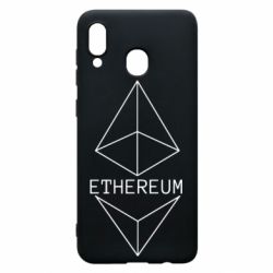 Чехол для Samsung A30 Ethereum1 - PrintSalon