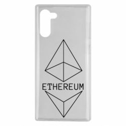 Чехол для Samsung Note 10 Ethereum1 - PrintSalon