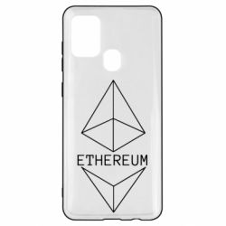 Чехол для Samsung A21s Ethereum1 - PrintSalon