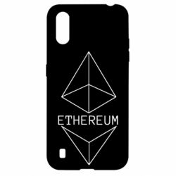 Чехол для Samsung A01/M01 Ethereum1-PrintSalon Чехол для Samsung A01/M01 Ethereum1