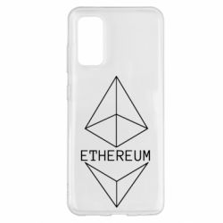 Чехол для Samsung S20 Ethereum1-PrintSalon Чехол для Samsung S20 Ethereum1