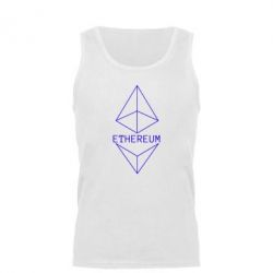 Мужская майка Ethereum1 - PrintSalon