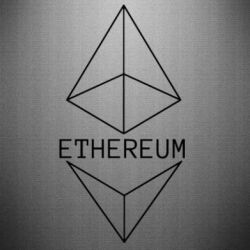 Наклейка Ethereum1 - PrintSalon