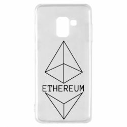 Чехол для Samsung A8 2018 Ethereum1 - PrintSalon
