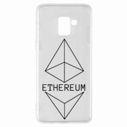 Чехол для Samsung A8+ 2018 Ethereum1 - PrintSalon