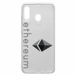 Чехол для Samsung A30 Ethereum - PrintSalon