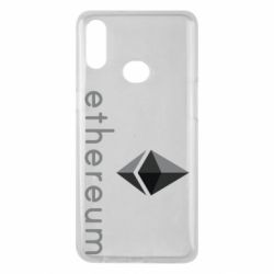 Чехол для Samsung A10s Ethereum - PrintSalon