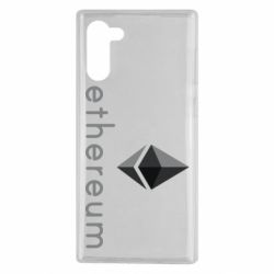 Чехол для Samsung Note 10 Ethereum - PrintSalon