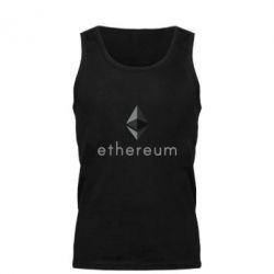 Мужская майка Ethereum - PrintSalon
