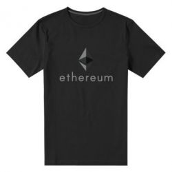 Мужская футболка премиум Ethereum - PrintSalon