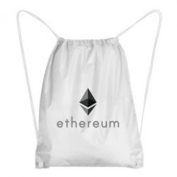 Рюкзак-мешок Ethereum - PrintSalon