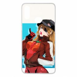 Чохол для Samsung A10s Evangeleon Asuka and Chupa Chups - PrintSalon
