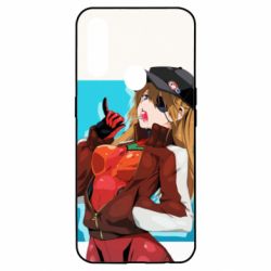 Чохол для Oppo A31 Evangeleon Asuka and Chupa Chups - PrintSalon