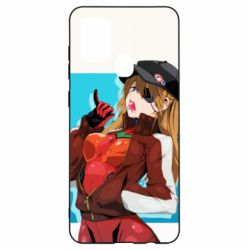 Чохол для Samsung A21s Evangeleon Asuka and Chupa Chups-PrintSalon Чохол для Samsung A21s Evangeleon Asuka and Chupa Chups
