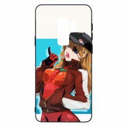Чохол для Samsung S9+ Evangeleon Asuka and Chupa Chups - PrintSalon