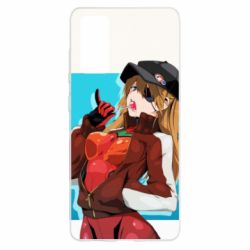 Чохол для Samsung S20 FE Evangeleon Asuka and Chupa Chups - PrintSalon