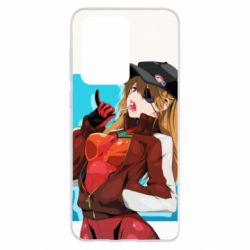 Чехол для Samsung S20 Ultra Evangeleon Asuka and Chupa Chups
