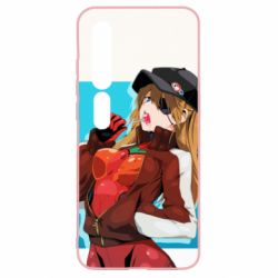 Чохол для Xiaomi Mi10 / 10 Pro Evangeleon Asuka and Chupa Chups - PrintSalon