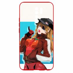 Чохол для Xiaomi Redmi 9 Evangeleon Asuka and Chupa Chups - PrintSalon