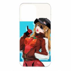 Чохол для iPhone 14 Pro Max Evangeleon Asuka and Chupa Chups - PrintSalon