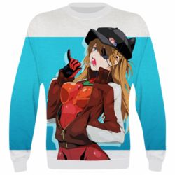 3D світшот Evangeleon Asuka and Chupa Chups-PrintSalon 3D світшот Evangeleon Asuka and Chupa Chups