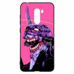 Чохол для Xiaomi Pocophone F1 Evangeleon robot - PrintSalon