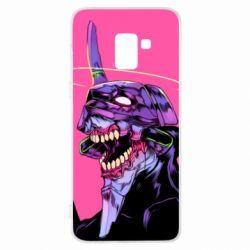 Чохол для Samsung A8+ 2018 Evangeleon robot - PrintSalon