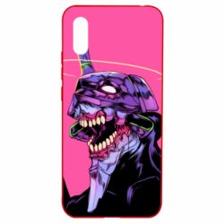 Чехол для Xiaomi Redmi 9a Evangeleon robot