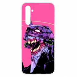 Чохол для Realme 6 Evangeleon robot - PrintSalon