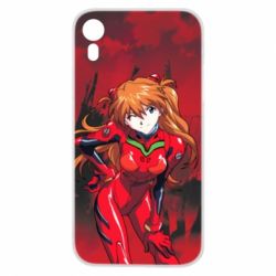 Чехол для iPhone XR Evangelion Asuka