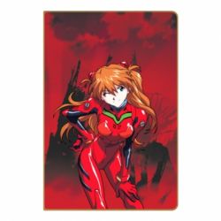Блокнот с принто Evangelion Asuka - PrintSalon