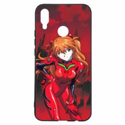 Чехол для Huawei P Smart Plus 2018 Evangelion Asuka - PrintSalon