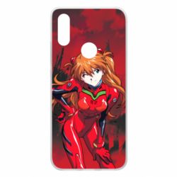 Чехол для Xiaomi Redmi 7 Evangelion Asuka - PrintSalon