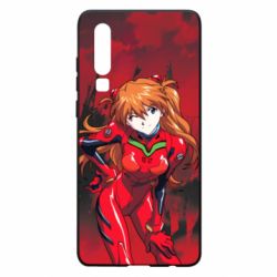 Чехол для Huawei P30 Evangelion Asuka