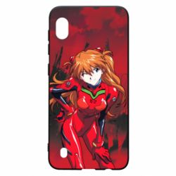 Чехол для Samsung A10 Evangelion Asuka - PrintSalon