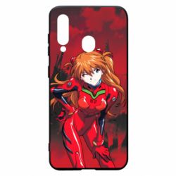 Чехол для Samsung A60 Evangelion Asuka - PrintSalon